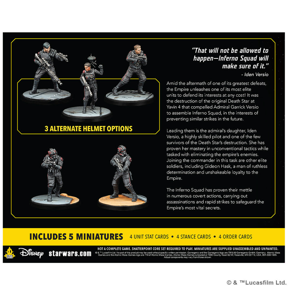 Star Wars Shatterpoint: Today the Rebellion Dies Squad Pack (ONLINE ORDER ONLY)