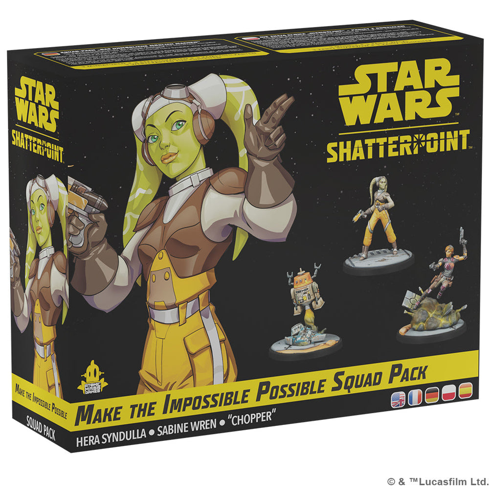 Star Wars Shatterpoint: Make the Impossible Possible Squad Pack (ONLINE ORDER ONLY)
