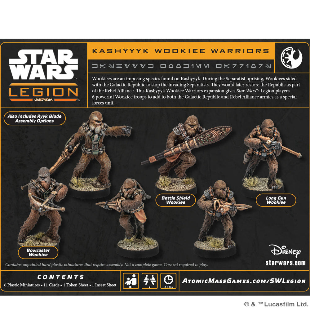 Star Wars Legion: Kashyyyk Wookie Warriors (ONLINE ORDER ONLY)