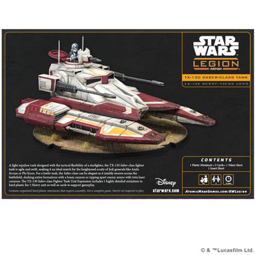 Star Wars: Legion - TX-130 Saber Tank (2026) (ONLINE ORDER ONLY)