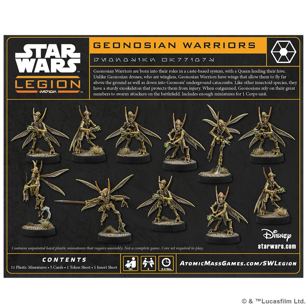Star Wars Legion: Geonosian Warriors Unit Expansion (ONLINE ORDER ONLY)