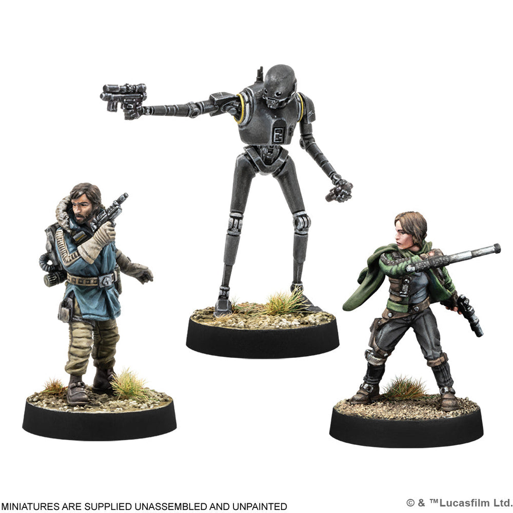 Star Wars: Legion - Cassian Andor, Jyn Erso & K-2SO (ONLINE ORDER ONLY)