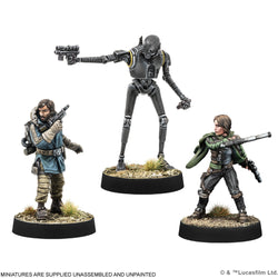 Star Wars: Legion - Cassian Andor, Jyn Erso & K-2SO (ONLINE ORDER ONLY)