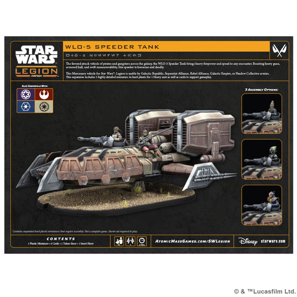 Star Wars: Legion – WL0-5 Speeder Tank