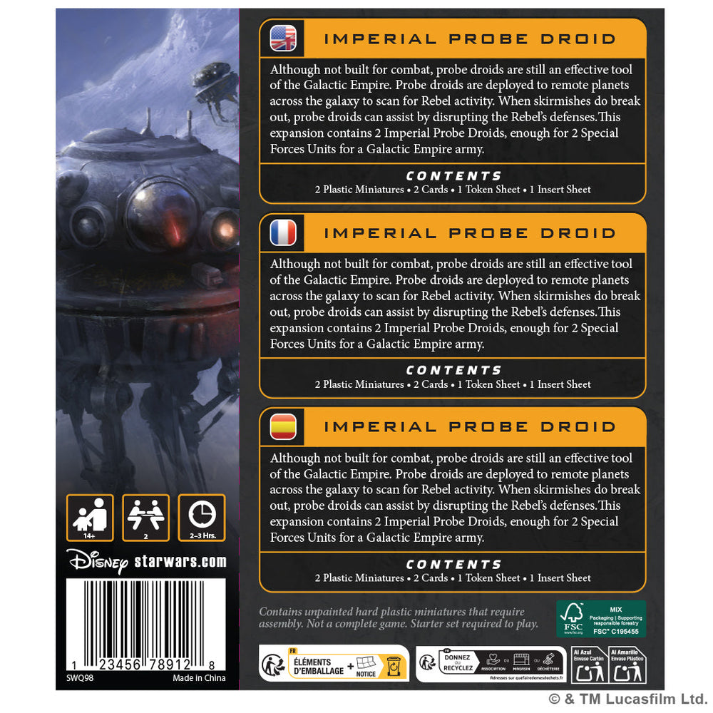 Star Wars: Legion – Imperial Probe Droids