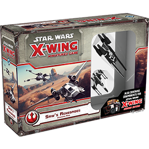 Star Wars X-Wing 1st Edition: Saw's Renegades Expansion Pack (ONLINE ORDER ONLY)