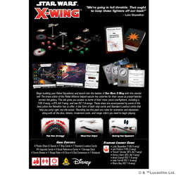 Star Wars: X-Wing 2nd Edition - Rebel Alliance Squadron Starter Pack (ONLINE ORDER ONLY)