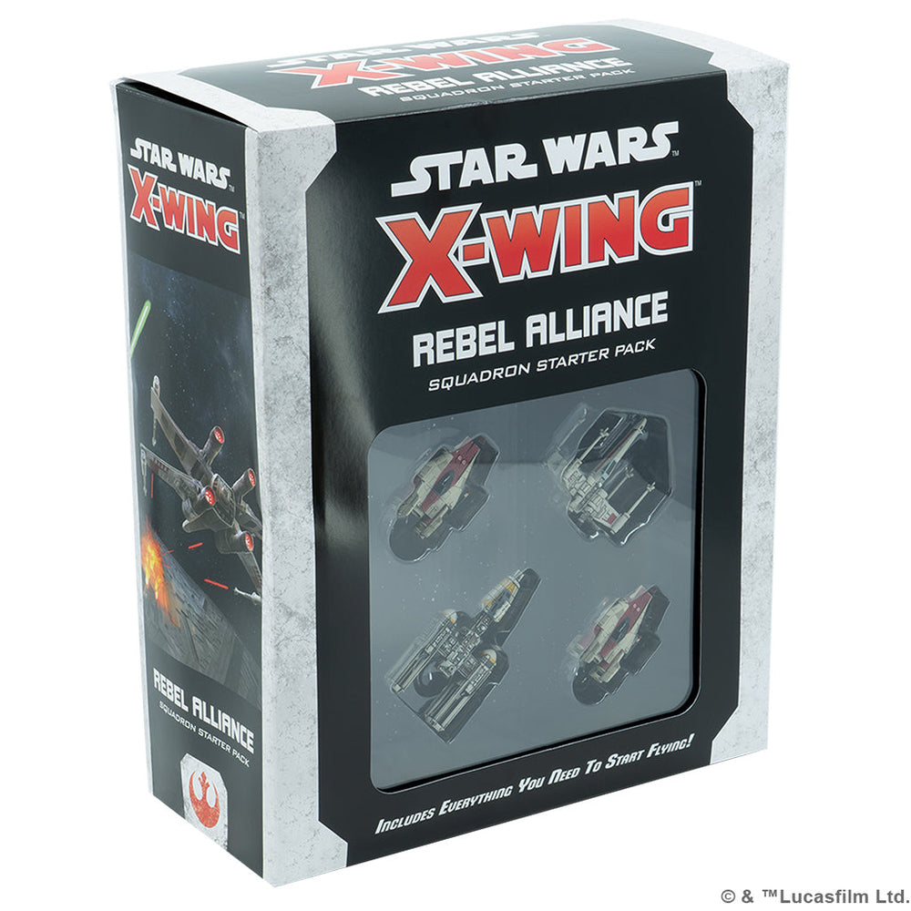 Star Wars: X-Wing 2nd Edition - Rebel Alliance Squadron Starter Pack (ONLINE ORDER ONLY)