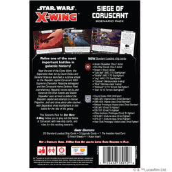 Star Wars: X-Wing 2nd Edition - Siege of Coruscant Battle Pack (ONLINE ORDER ONLY)