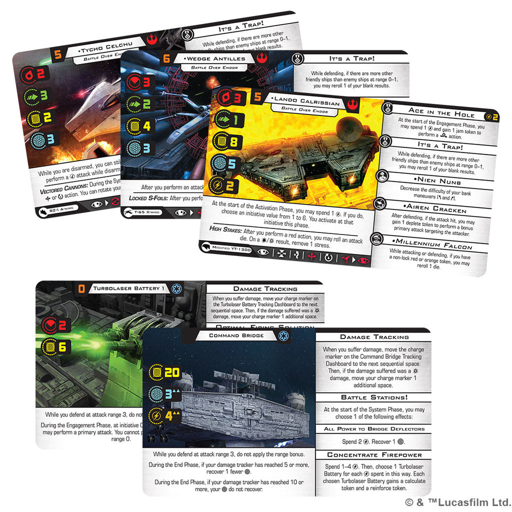 Star Wars X-Wing: Battle Over Endor Scenario Pack (ONLINE ORDER ONLY)