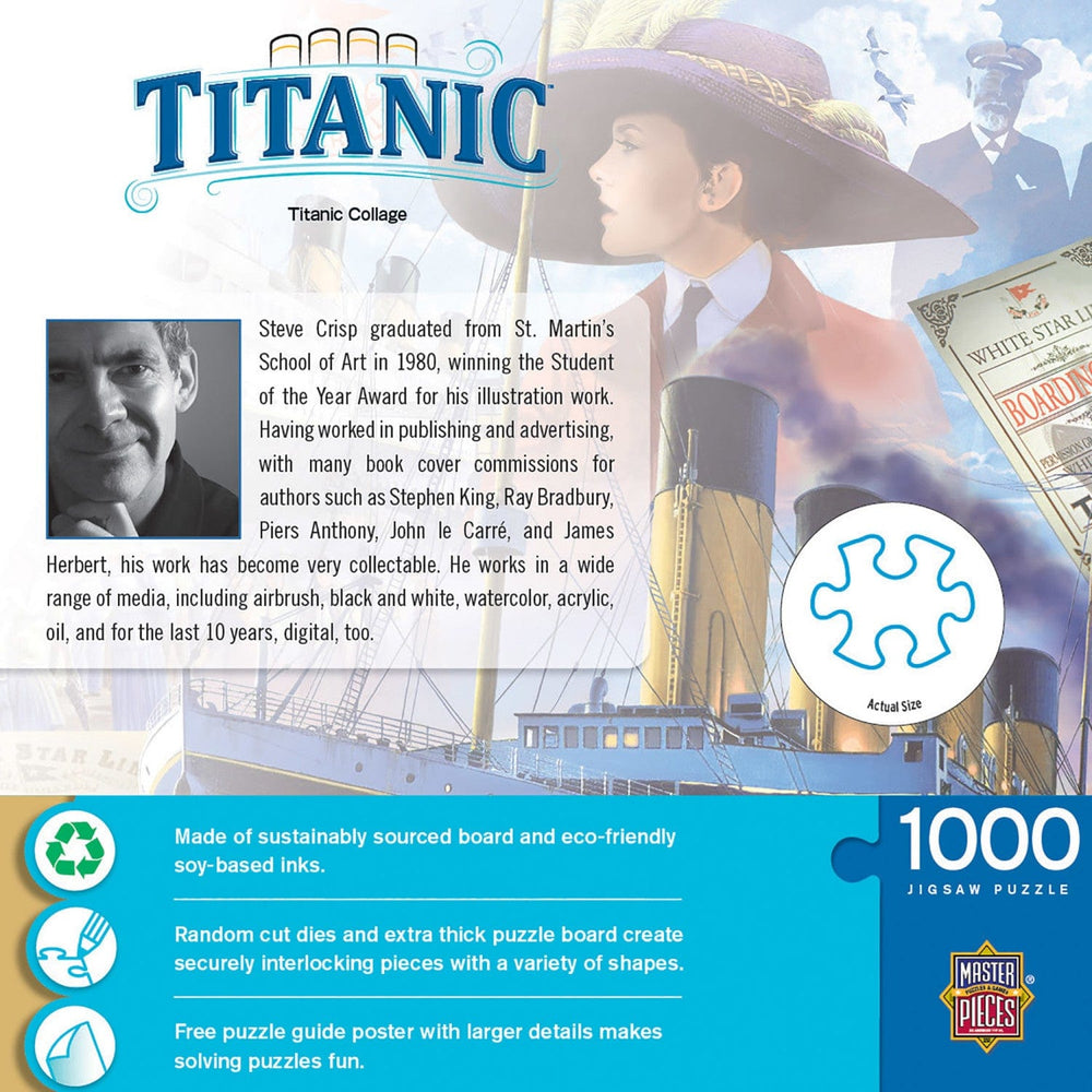Titanic Collage - 1000 Piece Jigsaw Puzzle (ONLINE ORDER ONLY)
