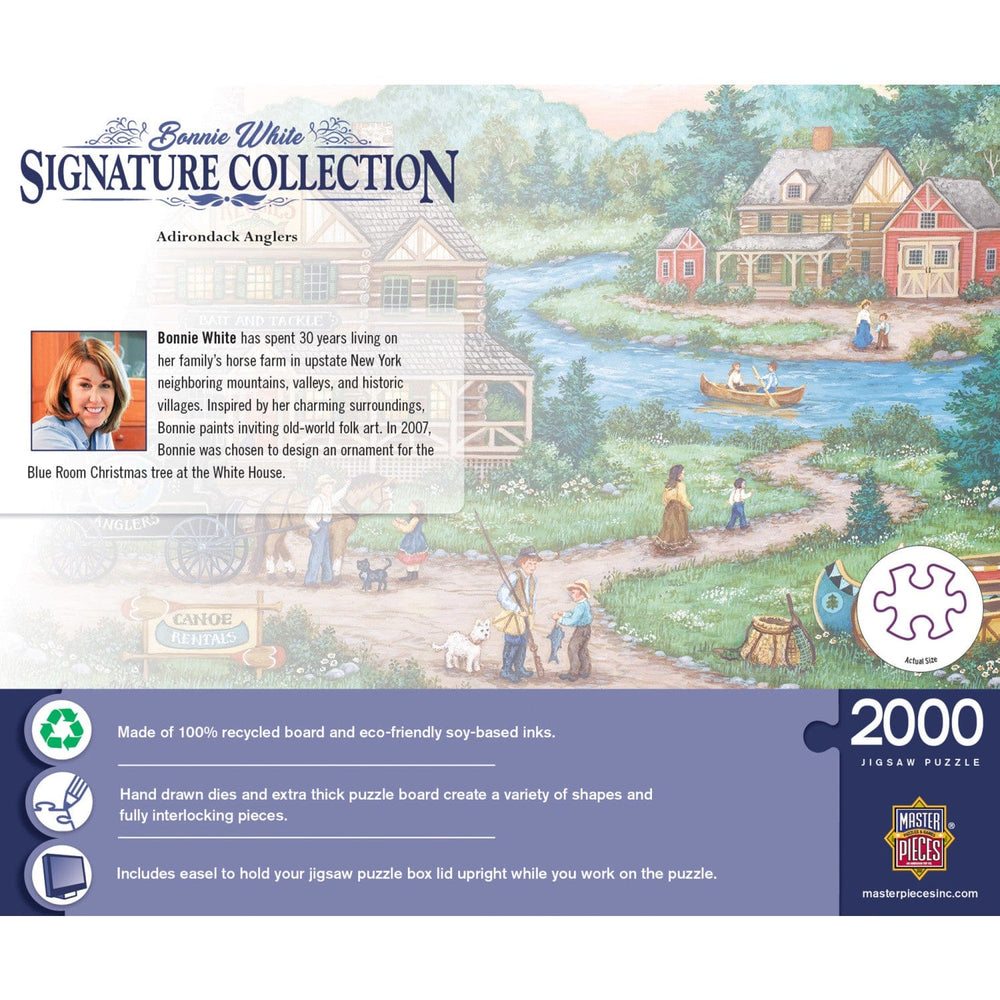 Signature Collection - Adirondack Anglers 2000 Piece Jigsaw Puzzle (ONLINE ORDER ONLY)