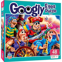Googly Eyes - Pirates 48 Piece Jigsaw Puzzle (ONLINE ORDER ONLY)