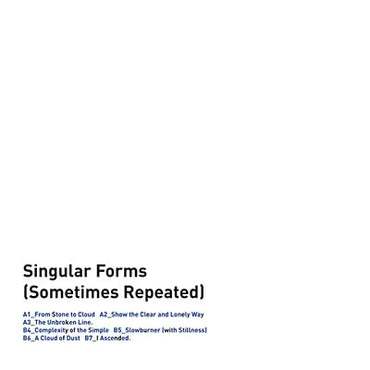 SYLVAIN CHAUVEAU - Singular Forms (Sometimes Repeated) [CD] (ONLINE ORDER ONLY)