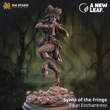 Sylvia of the Fringe (Female Faun Enchantress) (Online Only)