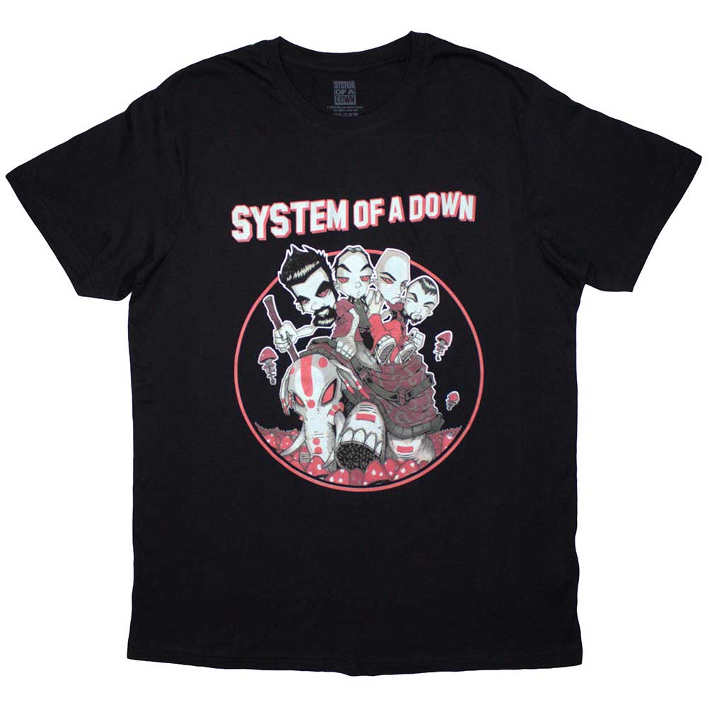 System Of A Down - Mushroom People [T-Shirt] (ONLINE ORDER ONLY)