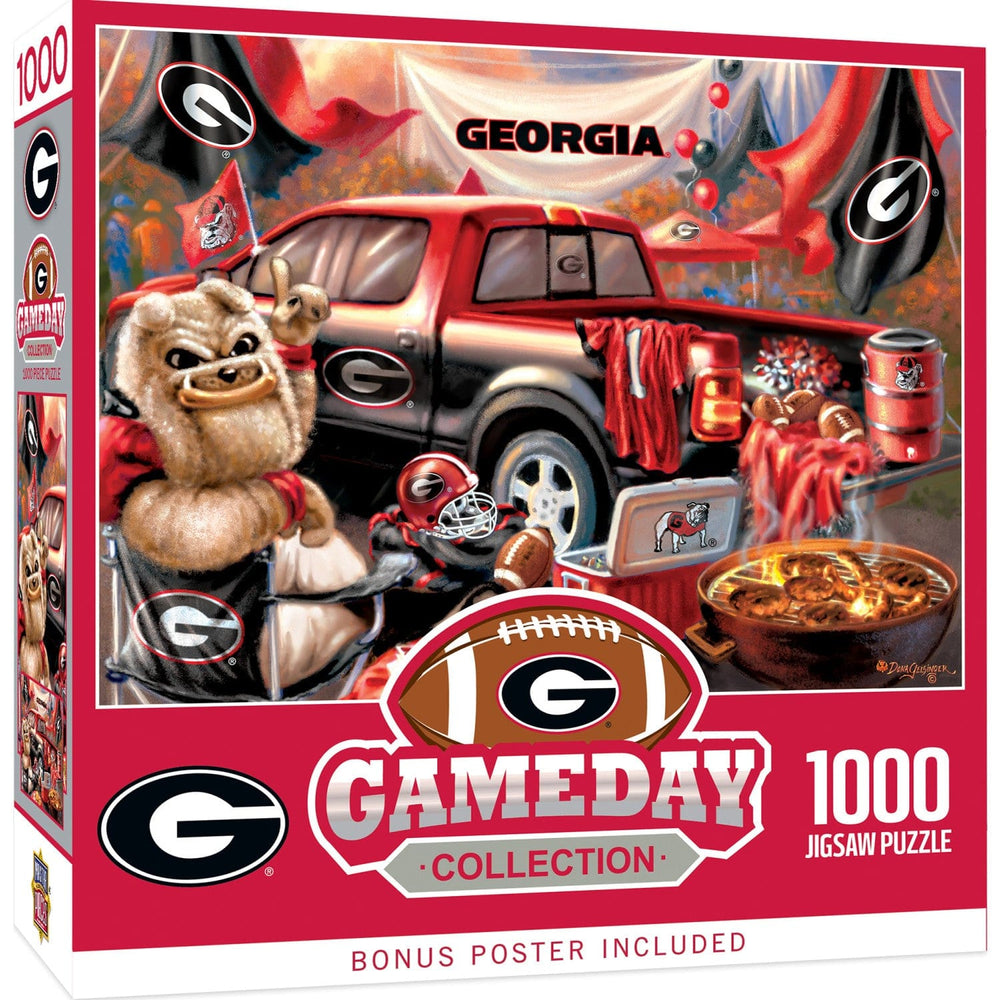 Georgia Bulldogs - Gameday 1000 Piece Jigsaw Puzzle (ONLINE ORDER ONLY)