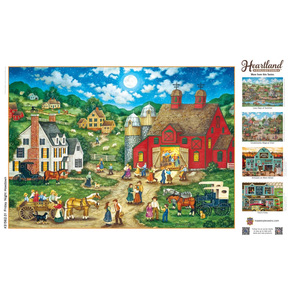 Heartland - Friday Night Hoe Down 500 Piece Jigsaw Puzzle