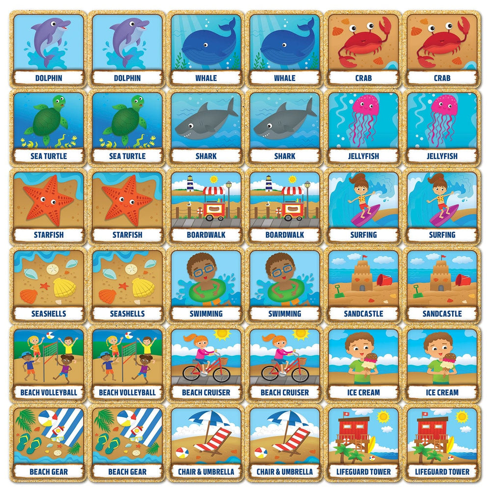 Beach Life Matching Game (ONLINE ORDER ONLY)