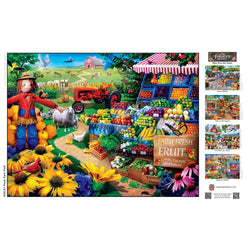 Farmer's Market - Fresh Farm Fruit 750 Piece Jigsaw Puzzle (ONLINE ORDER ONLY)