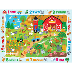 Hide & Seek - Counting on the Farm 48 Piece Jigsaw Puzzle (ONLINE ORDER ONLY)
