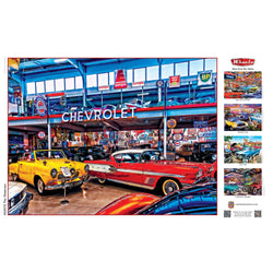 Wheels - The Showcase 750 Piece Jigsaw Puzzle
