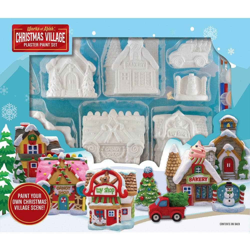 Christmas Village - Plaster Figurine Paint Set (ONLINE ORDER ONLY)