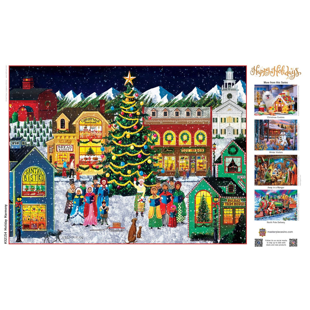 Happy Holidays - Holiday Harmony 300 Piece EZ Grip Jigsaw Puzzle (ONLINE ORDER ONLY)