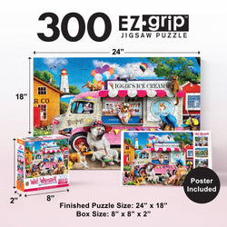 Wild & Whimsical - Iggy's Ice Cream 300 Piece EZ Grip Jigsaw Puzzle