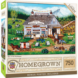 Homegrown - Best of the Northwest 750 Piece Jigsaw Puzzle (ONLINE ORDER ONLY)