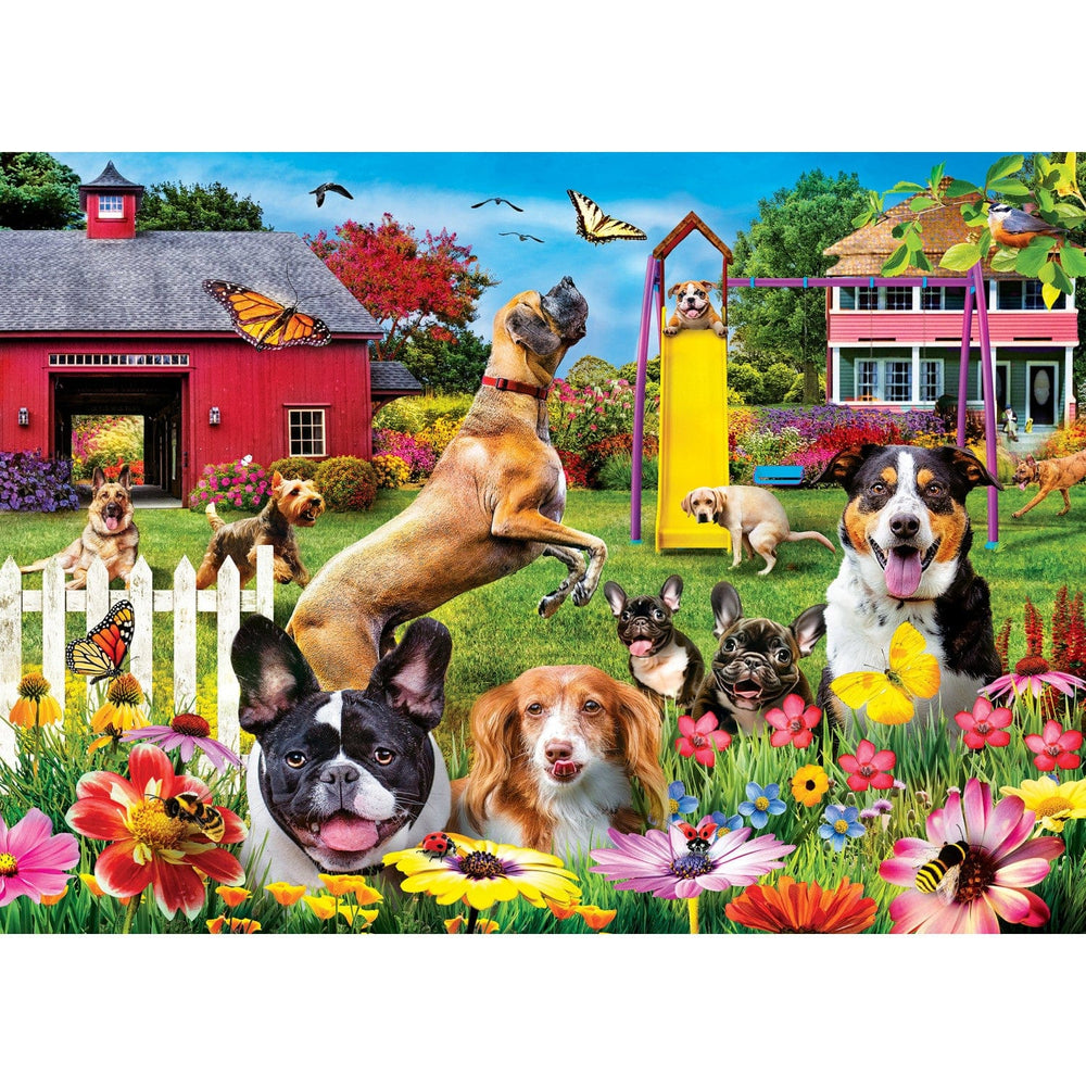 Wild & Whimsical - Dog Gone Good Day 1000 Piece Jigsaw Puzzle (ONLINE ORDER ONLY)