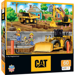 CAT - In My Neighborhood 60 Piece Jigsaw Puzzle (ONLINE ORDER ONLY)