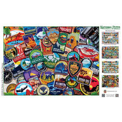 Patches of the National Parks 1000 Piece Jigsaw Puzzle (ONLINE ORDER ONLY)