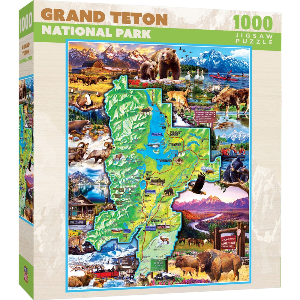 Grand Teton National Park 1000 Piece Jigsaw Puzzle (ONLINE ORDER ONLY)