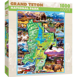 Grand Teton National Park 1000 Piece Jigsaw Puzzle (ONLINE ORDER ONLY)
