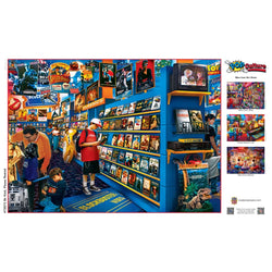 Pop Culture - Be Kind, Please Rewind 1000 Piece Jigsaw Puzzle