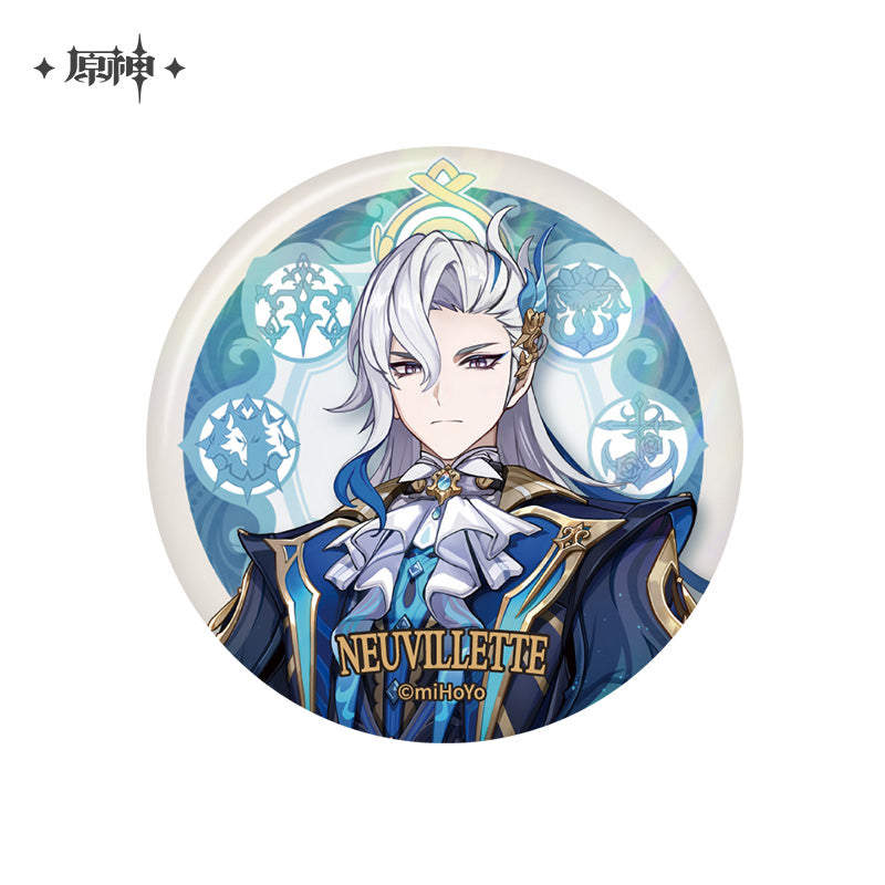 Court of Fontaine Theme Series Character Badge (ONLINE ORDER ONLY)