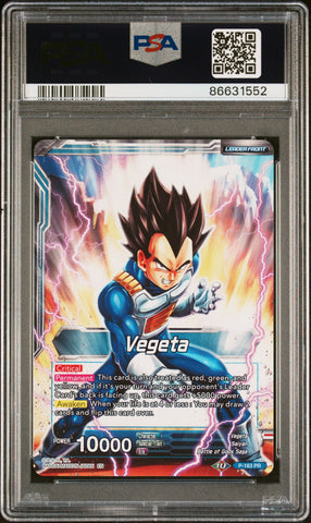 2019 DRAGON BALL SUPER 4 DRAGON BRAWL VEGETA, FRS AWAKENING #P-163 - PSA 10 (Online Order Only)