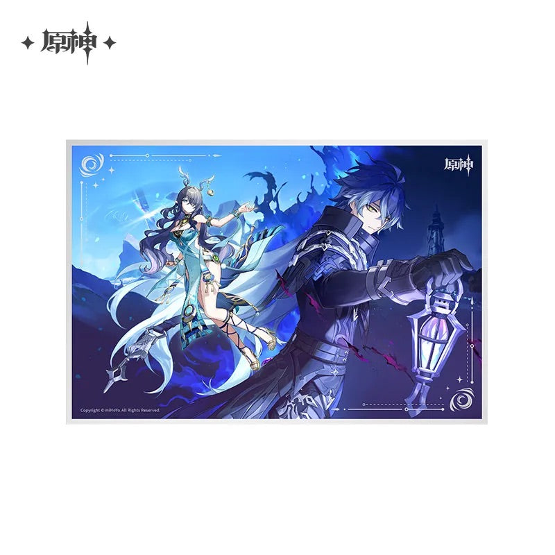 Genshin Impact Theme Series Acrylic Shikishi Cardboard (ONLINE ORDER ONLY)