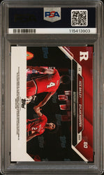 Graded 2024 Topps Bowman U Now Dylan Harper/Ace Bailey #60 Blue /49 Rookie RC Basketball Card PSA 8 Near Mint (ONLINE ORDER ONLY)