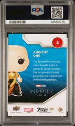 2023 UPPER DECK FUNKO POP MARVEL  ANCIENT ONE CONVENTION #2  PSA 10 (Online Order Only)