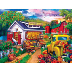 Farmer's Market - Market Fresh Morning 750 Piece Jigsaw Puzzle (ONLINE ORDER ONLY)