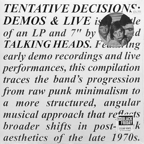 Tentative Decisions: 1974-1976 [Lp + 7"] [RSD 11.28.25] [Vinyl] (ONLINE ORDER ONLY)