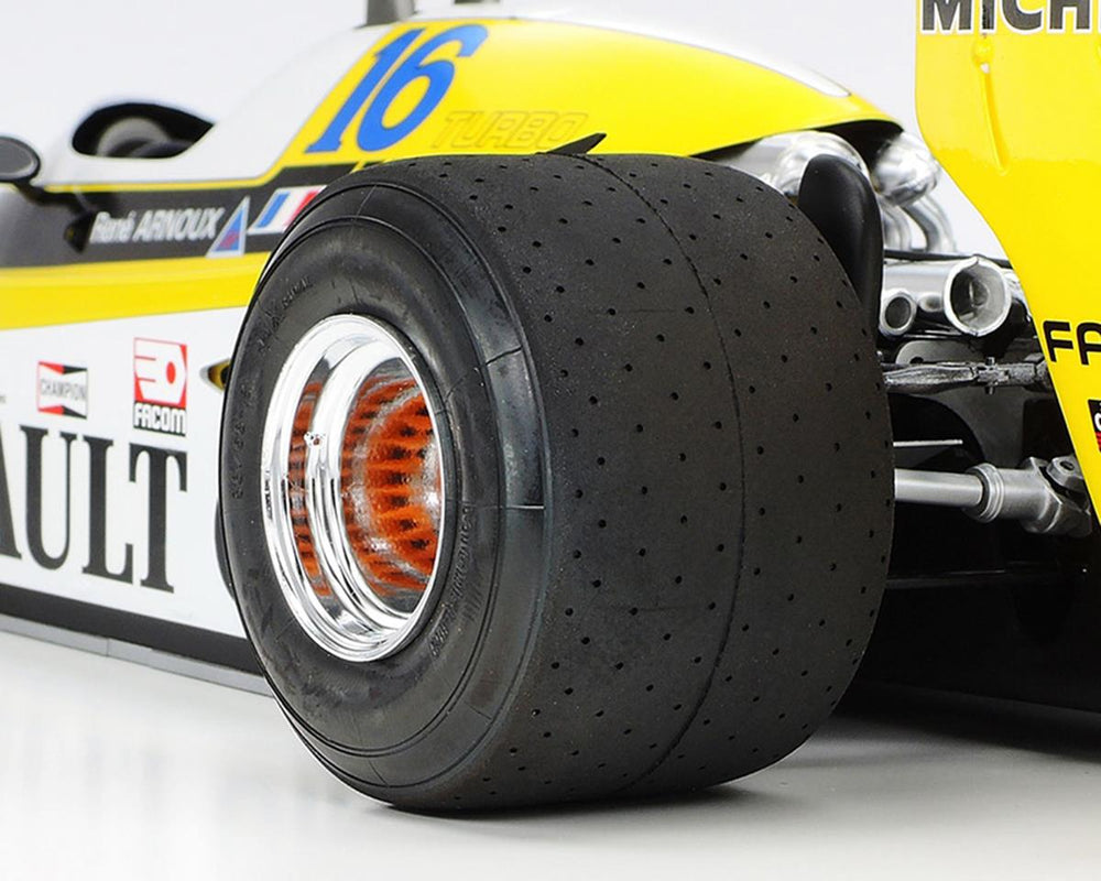 Tamiya 1/12 Renault RE-20 Turbo Racing Car Model Kit w/ PE Parts (ONLINE ORDER ONLY)