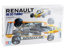 Tamiya 1/12 Renault RE-20 Turbo Racing Car Model Kit w/ PE Parts (ONLINE ORDER ONLY)