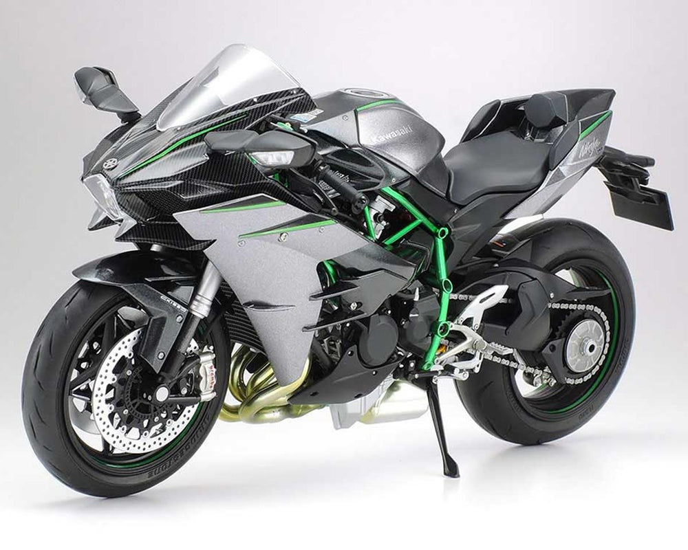 Tamiya 1/12 Kawasaki Ninja H2 Carbon Plastic Model Kit (ONLINE ORDER ONLY)