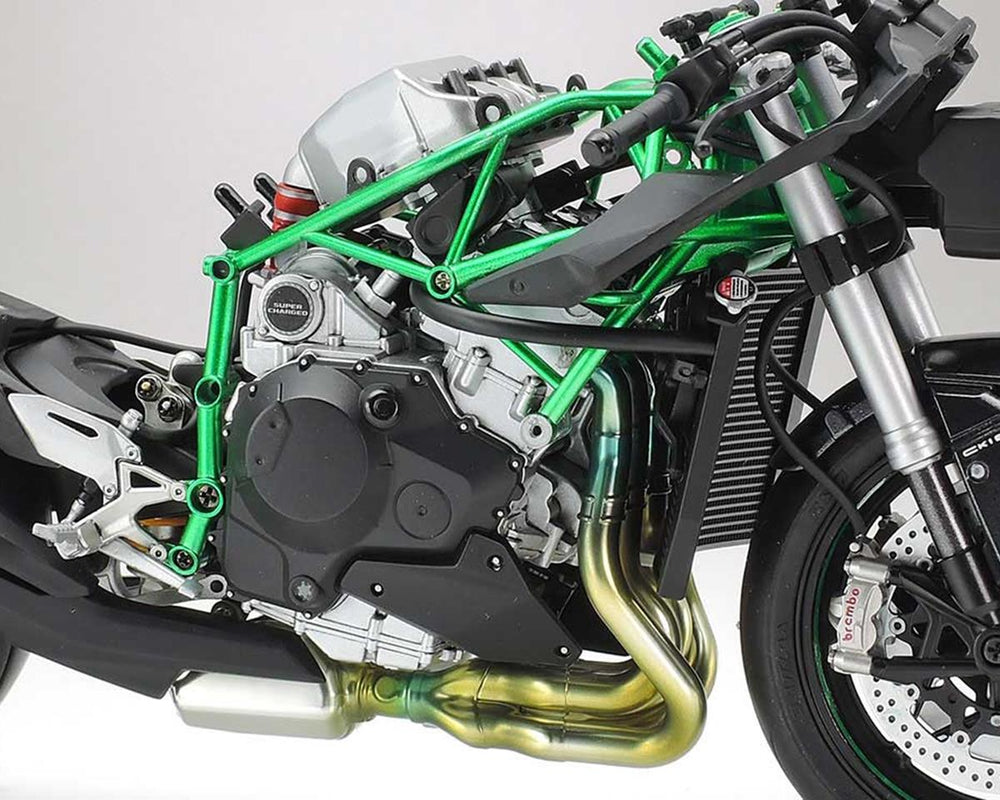 Tamiya 1/12 Kawasaki Ninja H2 Carbon Plastic Model Kit (ONLINE ORDER ONLY)