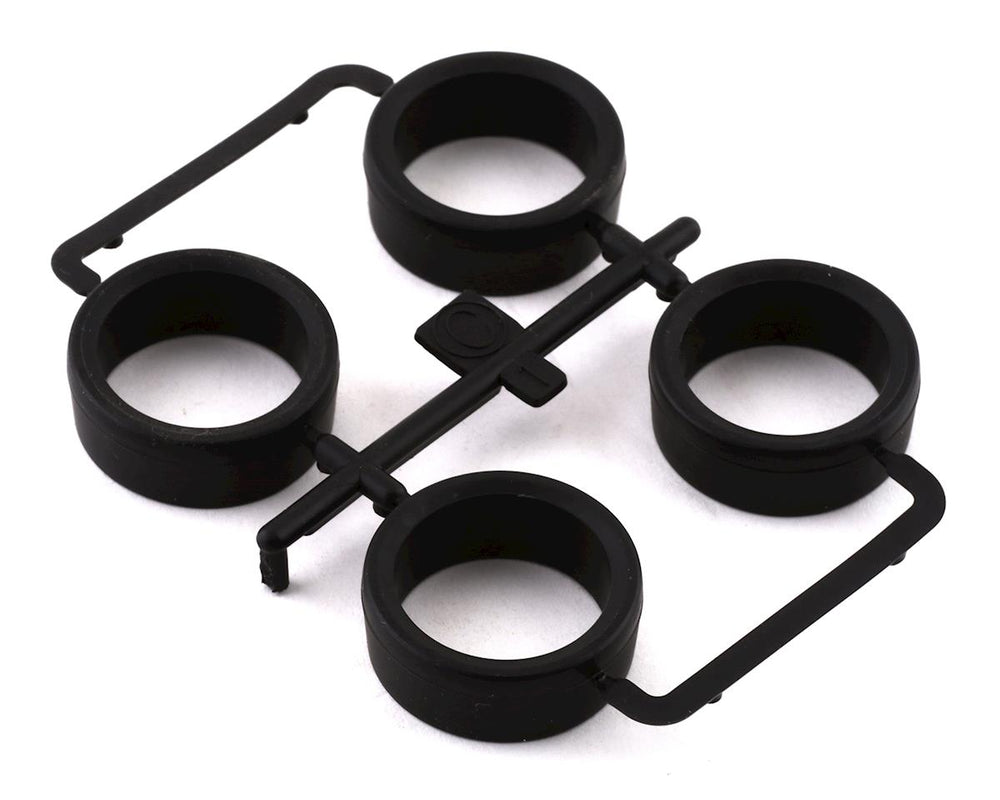 Tamiya JR Offset Tread Tires Low Profile Black (4pcs) (ONLINE ORDER ONLY)