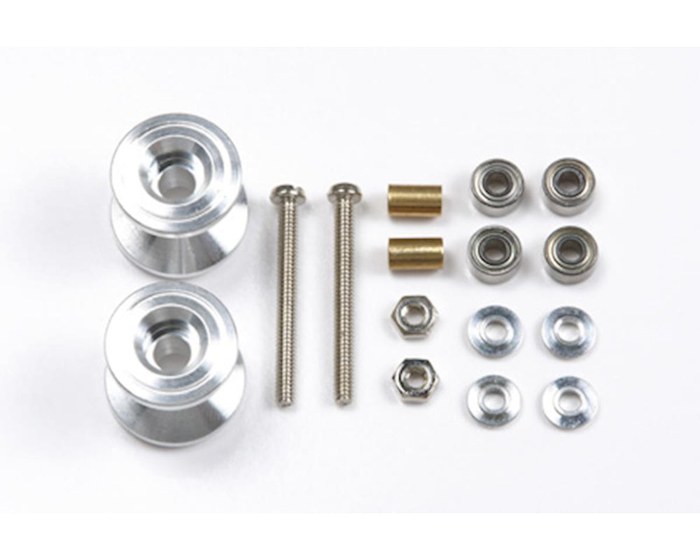Tamiya JR Double Aluminum Rollers (ONLINE ORDER ONLY)