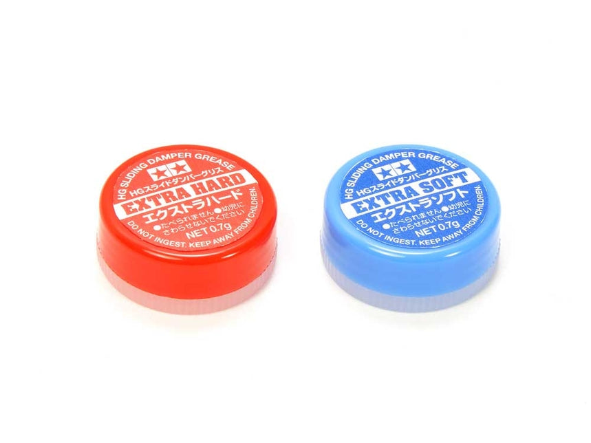 Tamiya JR Mini HG Sliding Damper Grease Extra Hard & Extra Soft (ONLINE ORDER ONLY)